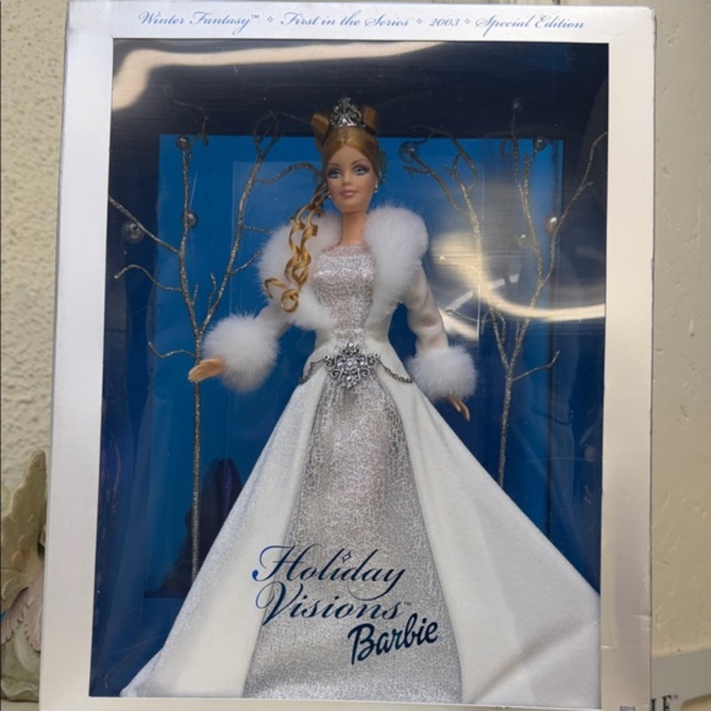 Barbie Holiday Visions Doll in Silver and White